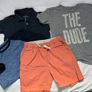 Size 10 J.Crew Crewcuts boys summer lot